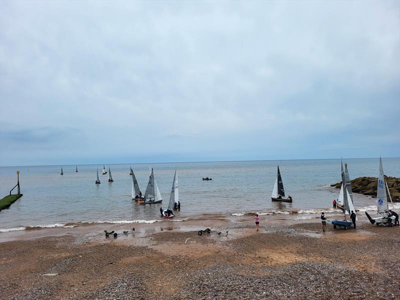 Scorpion Open at Sidmouth Sailing Club photo copyright Richard Gatehouse taken at Sidmouth Sailing Club and featuring the Scorpion class