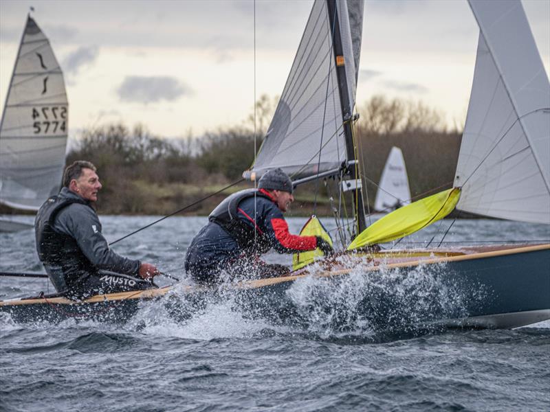 Nigel Potter & Gerry Hannabuss third in the Notts County SC First of Year Race - photo © David Eberlin