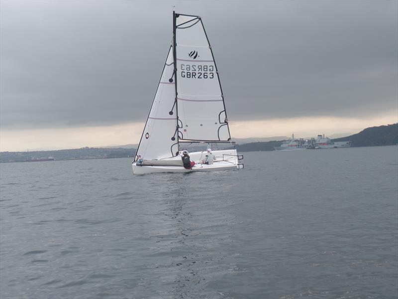 Plymouth Gin Series Week 4 photo copyright Chris Hampe taken at Royal Plymouth Corinthian Yacht Club and featuring the Seascape 18 class