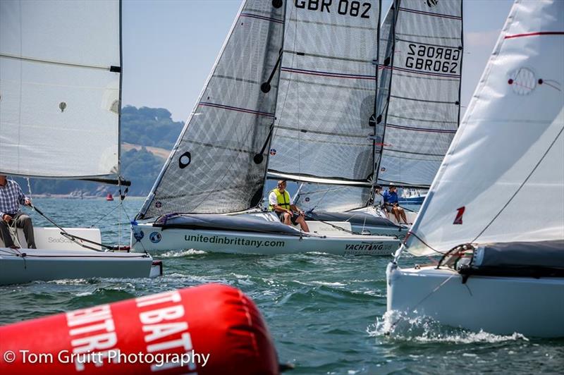 Seascape 18 National Championship during the Plymouth Regatta photo copyright Tom Gruitt / www.tom-gruitt.co.uk taken at Port of Plymouth Sailing Association and featuring the Seascape 18 class