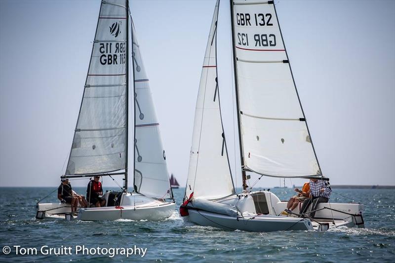 Seascape 18 National Championship during the Plymouth Regatta photo copyright Tom Gruitt / www.tom-gruitt.co.uk taken at Port of Plymouth Sailing Association and featuring the Seascape 18 class