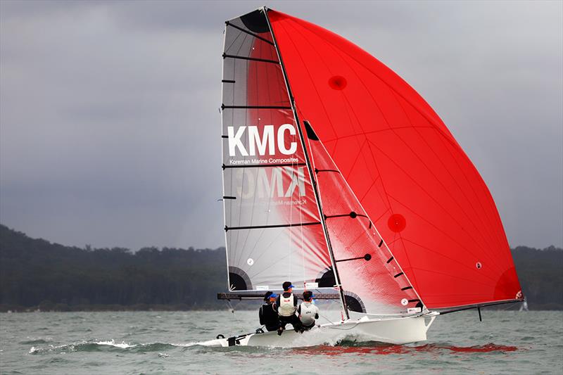 Koreman Marine Composites 4th overall - 2020 Australian 16ft and 13ft Skiff Championships  - photo © Mark Rothfield