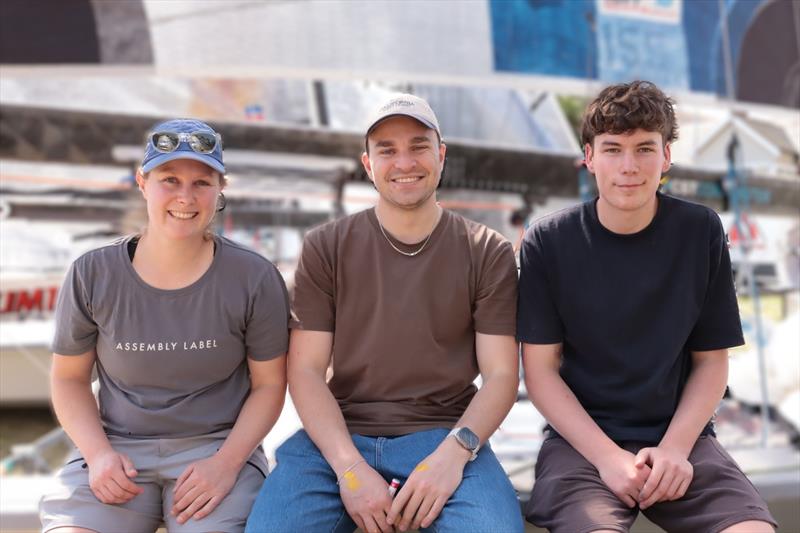 Botany Scaffold - Coby Napper, James Doyle, Georgia Clancy - photo © Sail Media