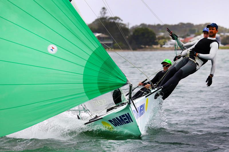 16ft skiff nationals top QLD skiff Damen - photo © Promocean Media