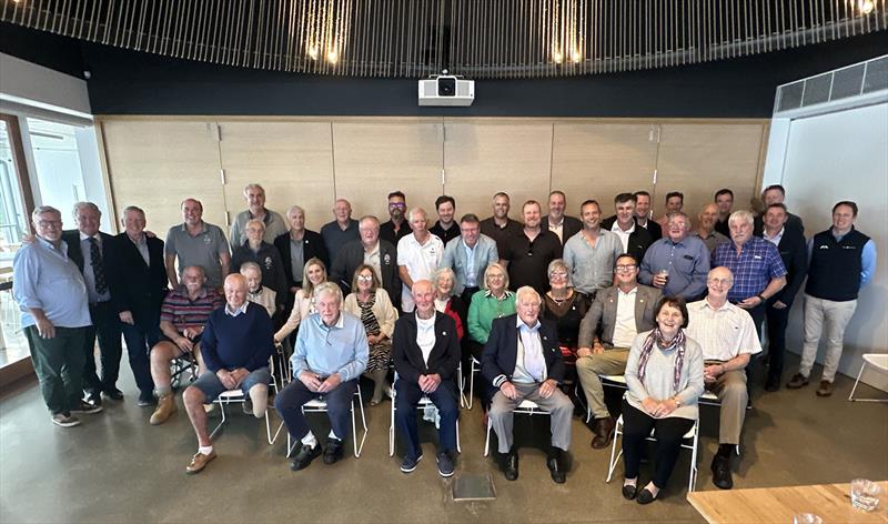 The first gathering - combined life members lunch at StG SC - both Manly SC and StG SC - 2023/24 photo copyright St George Sailing Club taken at St George Sailing Club and featuring the 16ft Skiff class