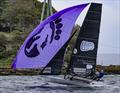 Queensland's Big Foot was impressive - 18ft Skiff Club Championship © SailMedia