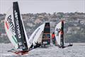 18ft Skiff NSW Championship Day 2 - Spinnaker run in later race © SailMedia