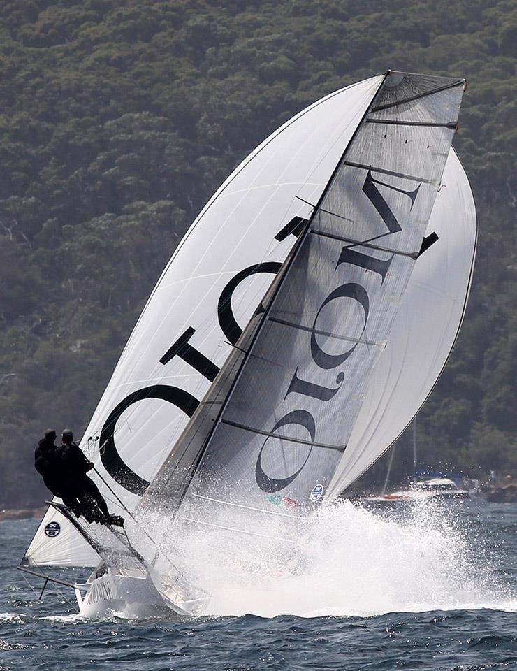 Chris Nicholson - 18ft Skiffs: Supercup Series - photo © Frank Quealey