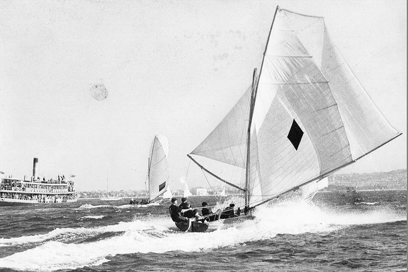 Aberdare, the breakthrough boat of the 1930s photo copyright Archive taken at Australian 18 Footers League and featuring the 18ft Skiff class