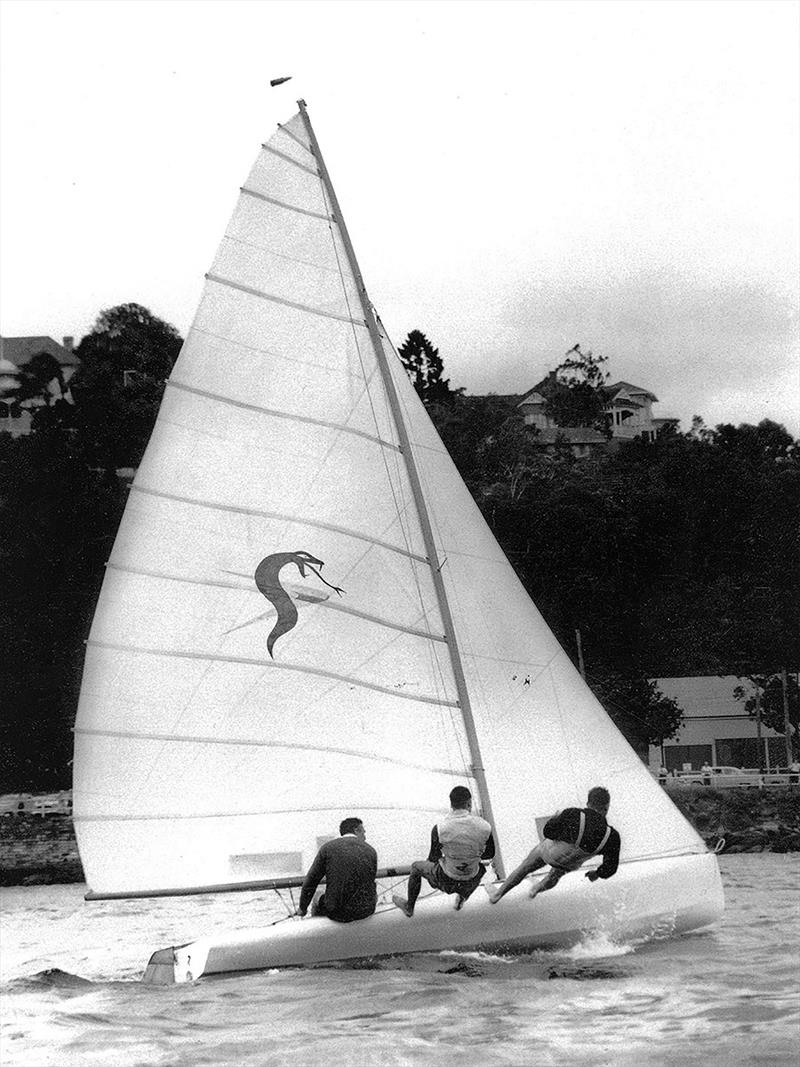 Bob Miller's 1961 World champon Venom photo copyright Archive taken at Australian 18 Footers League and featuring the 18ft Skiff class