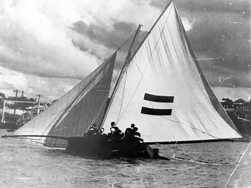 Queensland's Tangalooma, 1931-32 Australian champion photo copyright Archive taken at Australian 18 Footers League and featuring the 18ft Skiff class