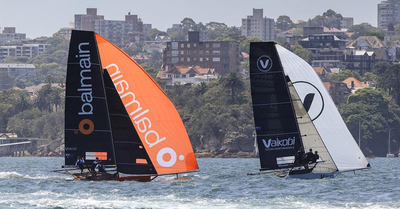 Balamain and Vaikobi battled for fourth and fifth places in both races - 8ft Skiff NSW Championship 2024 - photo © SailMedia