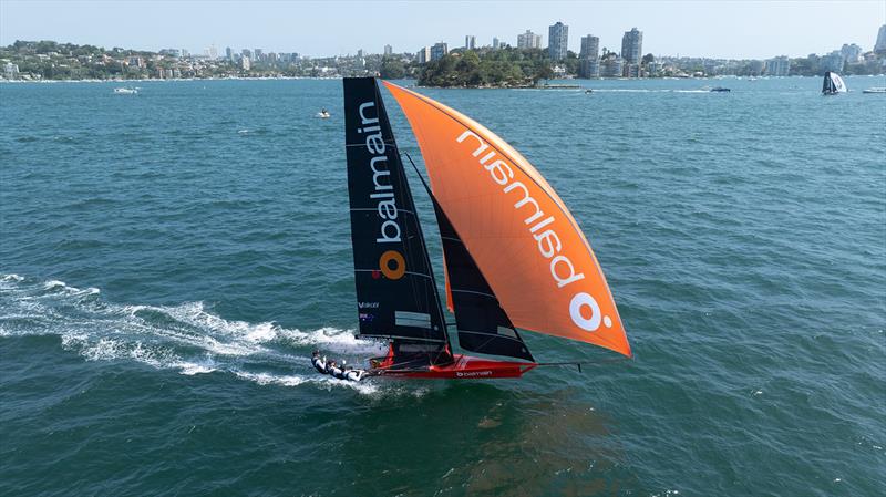 Outstanding performance by the Balmain team - 18ft Skiff NSW Championship 2024 - photo © SailMedia