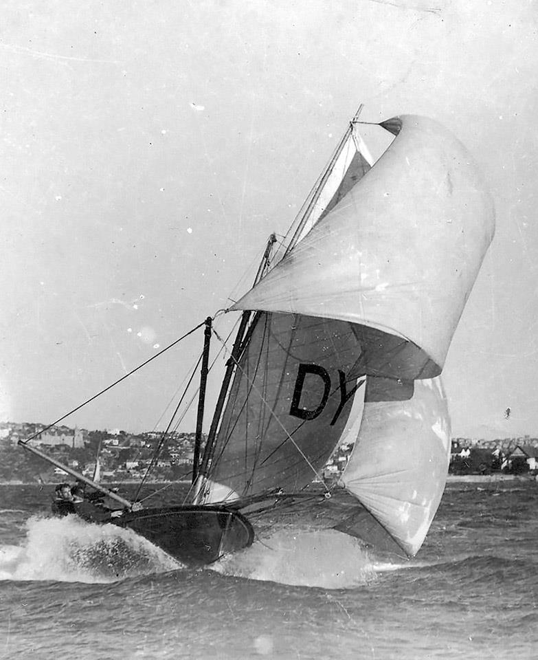 Dee Why, one of the original 18s at the League photo copyright Archive taken at Australian 18 Footers League and featuring the 18ft Skiff class