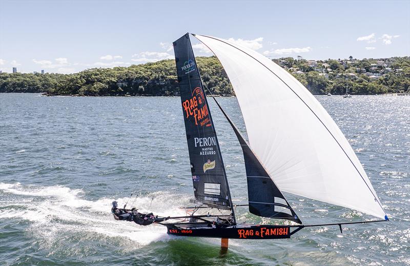 The Rag on the way to sealing the Club Championship om February 16 - photo © SailMedia