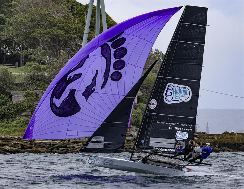 Queensland's Big Foot was impressive - 18ft Skiff Club Championship - photo © SailMedia