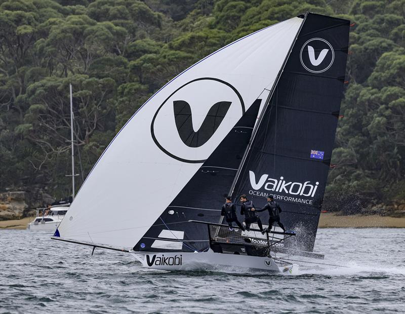 Vaikobi showing good form for the JJs - 18ft Skiff Club Championship - photo © SailMedia