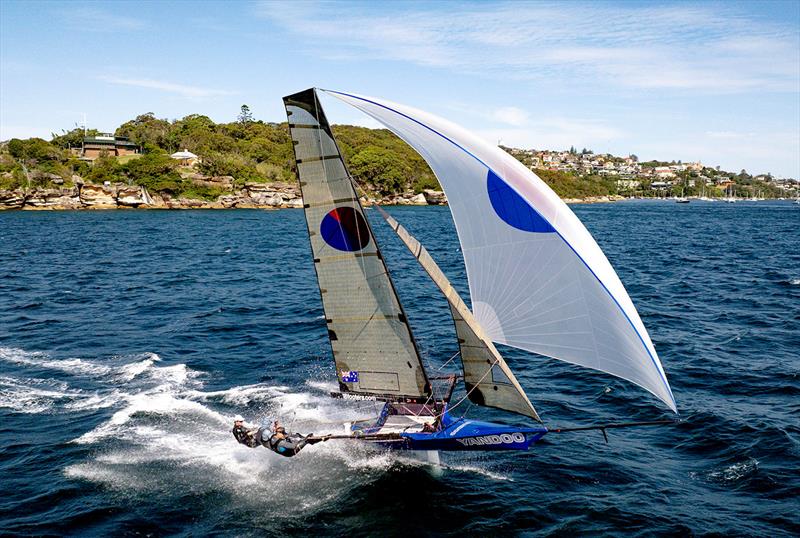 Winnings 2025 JJ Giltinan 18ft Skiff Championship Invitation Race: Full speed ahead for Yandoo - photo © SailMedia