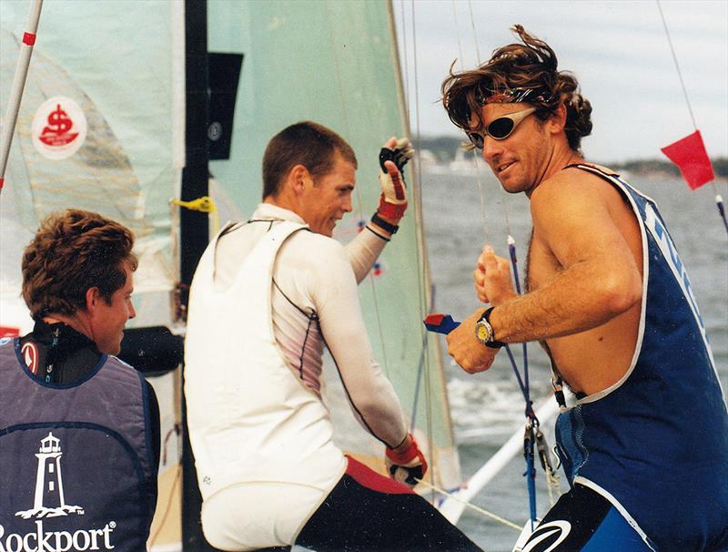 Rockport's 1999 Giltinan winning crew immediately after the last race - photo © Frank Quealey