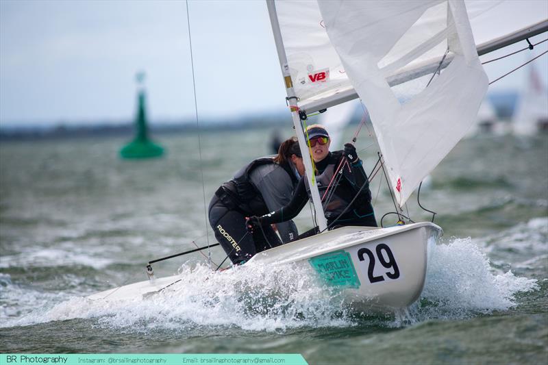 First Womens Team Charlotte Martot and Katia Royer during the Marlin Spike Rum Snipe European Cup and UK Nationals at Stone - photo © AJ Barrett / BR Sailing Photography