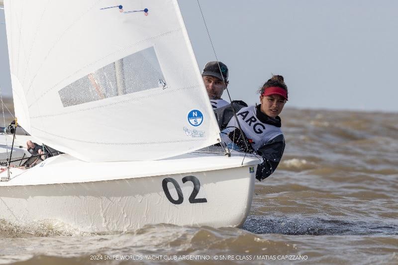 Day 3 of the 2024 Snipe World Championship in Buenos Aires, Argentina photo copyright Matias Capizzano / www.capizzano.com taken at Yacht Club Argentino and featuring the Snipe class