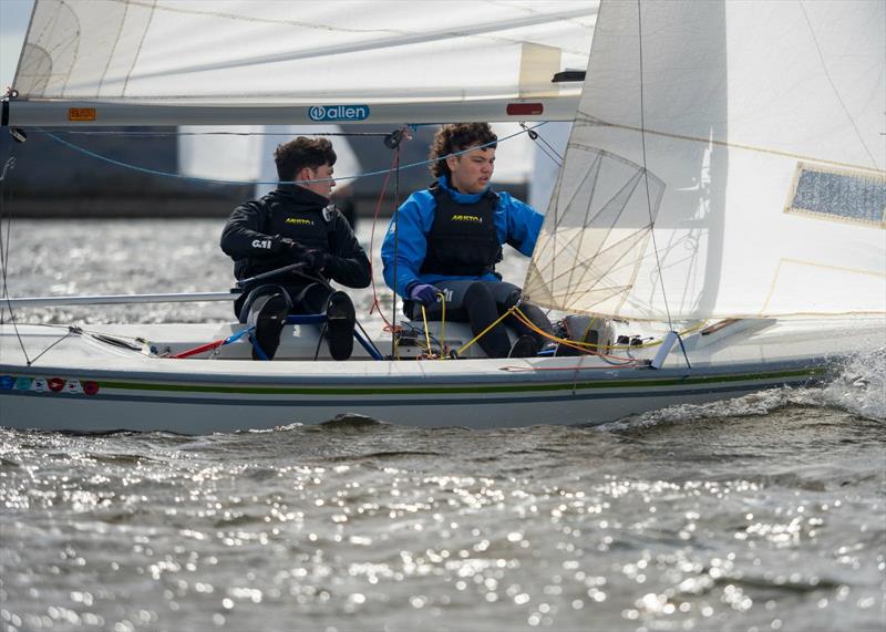 Adam and Zach Aziz during the Snipe Junior, Women's and Under 30 Nationals 2026 at Bough Beech - photo © Amy Barrett