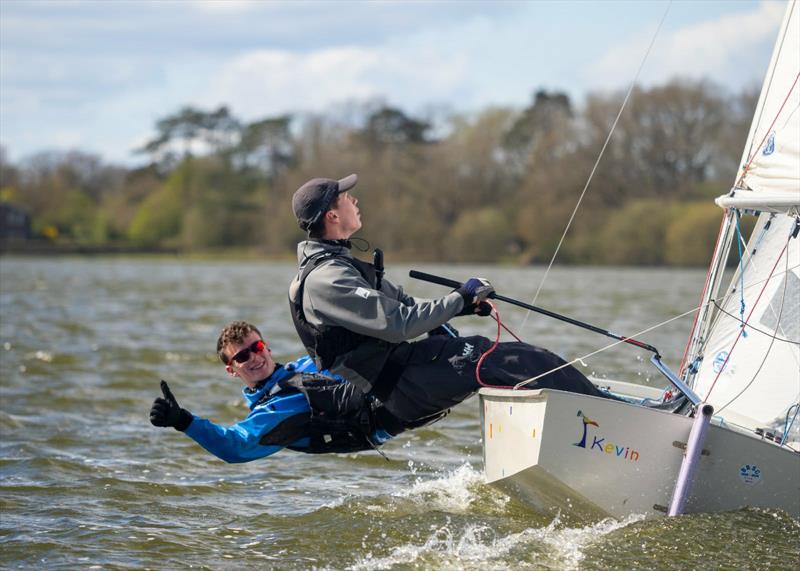 Harry and George Burgess during the Snipe Junior, Women's and Under 30 Nationals 2026 at Bough Beech - photo © Amy Barrett