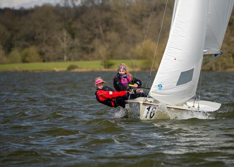 Tessa & Matilda Hellsten during the Snipe Junior, Women's and Under 30 Nationals 2026 at Bough Beech - photo © Amy Barrett
