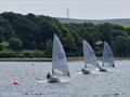 Reaching in Race 1 during the Hollingworth Lake Solo Open © Georgina Denison