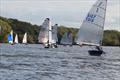 On the run during the Border Counties Midweek Sailing Series at Winsford Flash &copy; Lewis Bowden