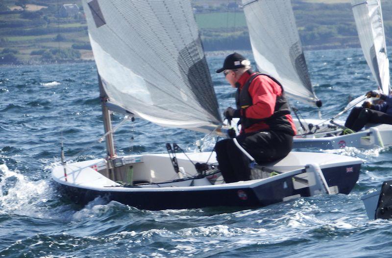 Adrian Giffin on day 4 of the Rooster Solo National Championship photo copyright Will Loy taken at Mount's Bay Sailing Club, England and featuring the Solo class