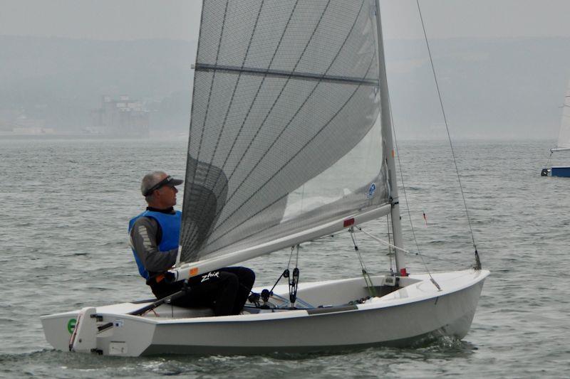 Mark Lee wins the Solo class Nigel Pusinelli Trophy at Lymington Town - photo © Will Loy