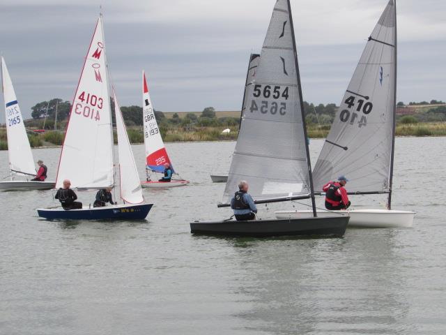 Border Counties Midweek Sailing at Shotwick Lake - A quiet patch! photo copyright Brian Herring taken at Shotwick Lake Sailing and featuring the Solo class