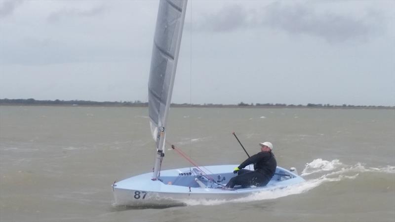 Fergus Barnham sits third overall after day 3 of the Allen 2024 Solo Nationals at Brightlingsea - photo © Will Loy