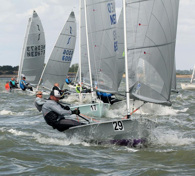 Allen 2024 Solo Nationals at Brightlingsea photo copyright Nick Champion / www.championmarinephotography.co.uk taken at Brightlingsea Sailing Club and featuring the Solo class