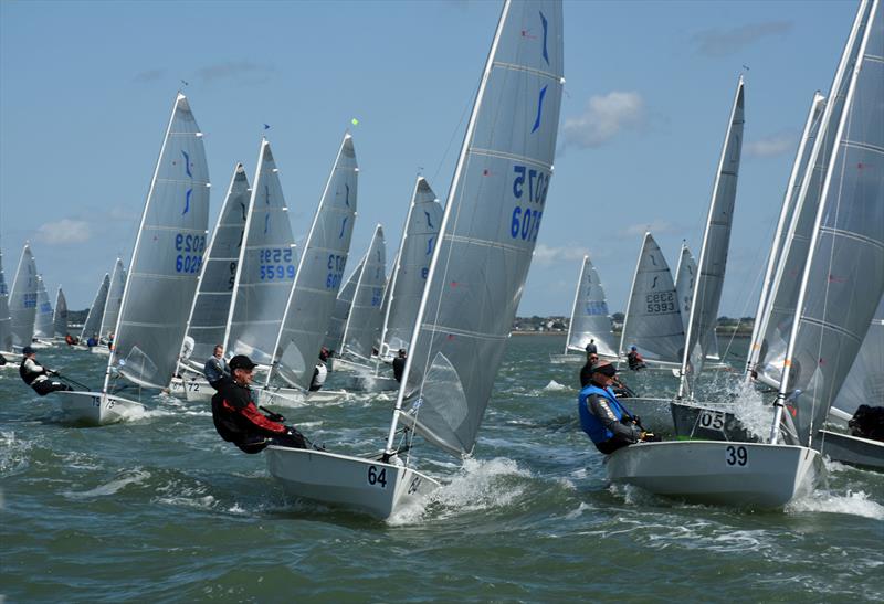 Allen 2024 Solo Nationals at Brightlingsea photo copyright Nick Champion / www.championmarinephotography.co.uk taken at Brightlingsea Sailing Club and featuring the Solo class