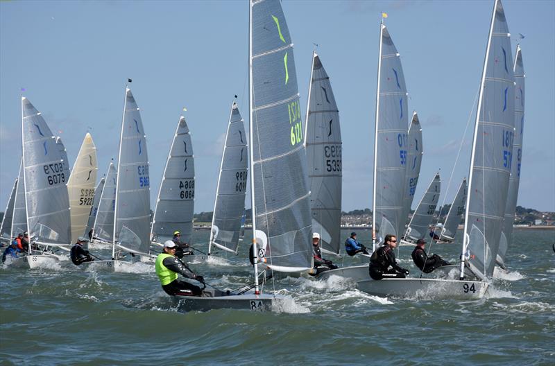 Allen 2024 Solo Nationals at Brightlingsea photo copyright Nick Champion / www.championmarinephotography.co.uk taken at Brightlingsea Sailing Club and featuring the Solo class