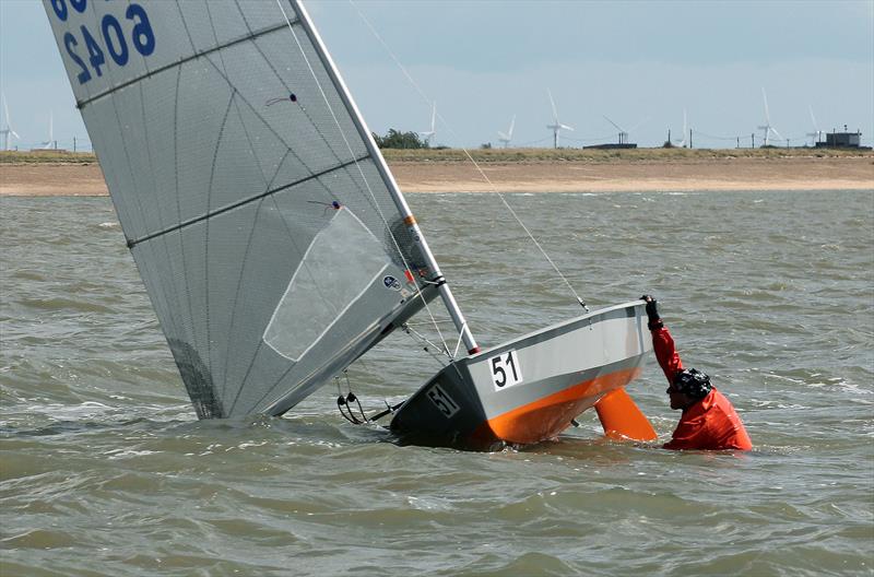 Allen 2024 Solo Nationals at Brightlingsea photo copyright Nick Champion / www.championmarinephotography.co.uk taken at Brightlingsea Sailing Club and featuring the Solo class