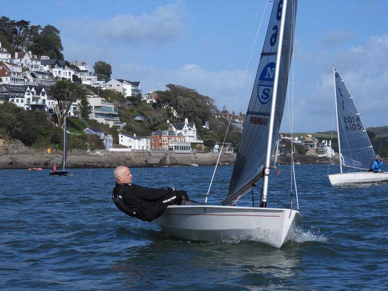 He may have been BFD but Roger Gibb still gets in Y&Y during the Solo Nigel Pusinelli Trophy at Salcombe - photo © Will Loy