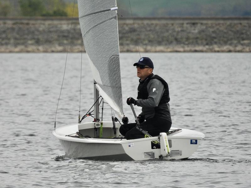 Steve Ede finishes 2nd overall in the Solo Class End of Season Championship 2024 photo copyright Will Loy taken at Draycote Water Sailing Club and featuring the Solo class