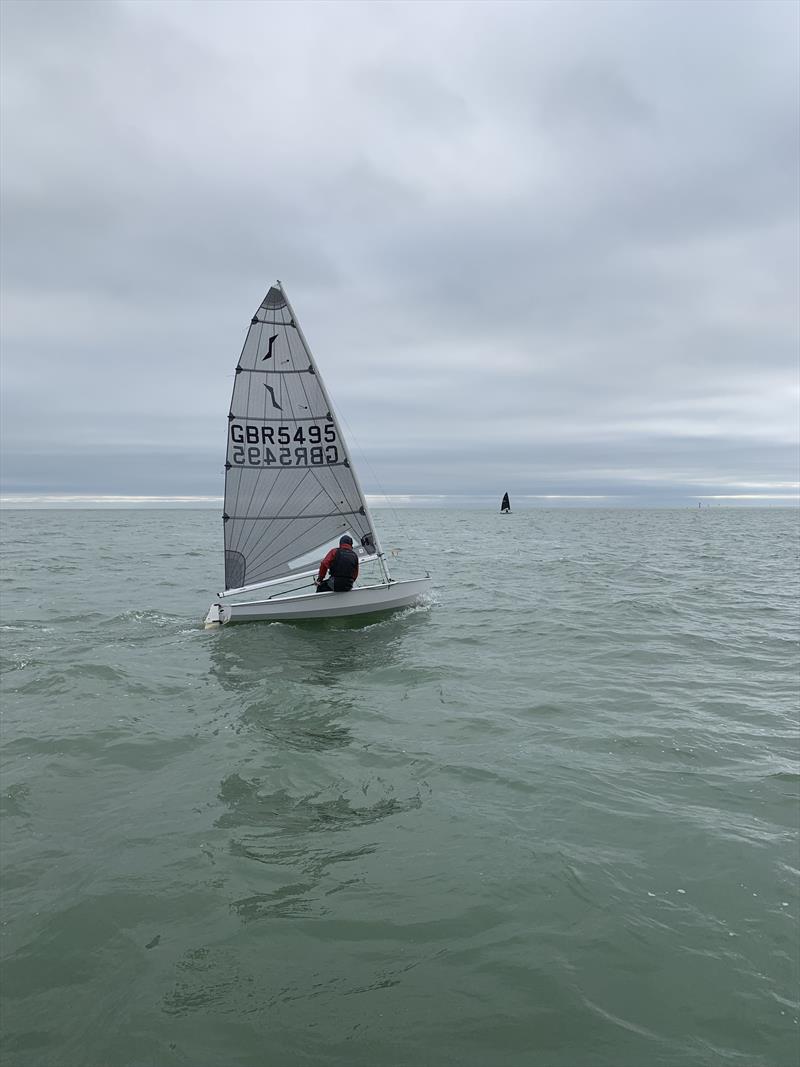 Hayling Island SC Winter Series photo copyright Mike Lennon taken at Hayling Island Sailing Club and featuring the Solo class