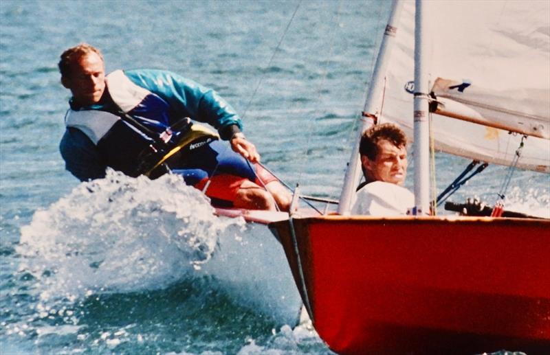 Andy Bond and Tony Freer battle it out - photo © NSCA