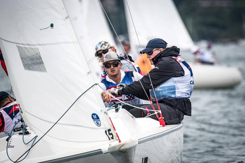 Robert Wilkins competing for Carolina Yacht Club in the 2018 Resolute Cup - photo © Paul Todd / Outside Images