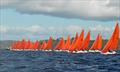 Irish Squib Inlands at Lough Derg - a start on Saturday when the fleet enjoyed stronger breezes © Reggie Goodbody