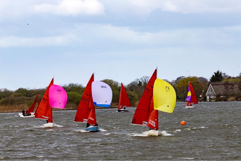 First run during the 2024 Squib Broadland Regatta photo copyright Kevin Appleton taken at Waveney & Oulton Broad Yacht Club and featuring the Squib class