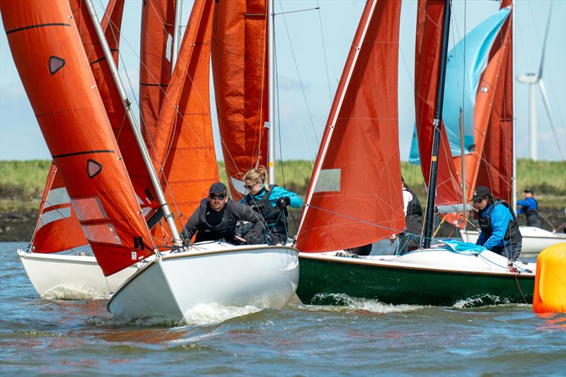 Emma and Sam Prime, on Buccaneer 20, during the 28th edition of the Squib Gold Cup at Royal Corinthian Yacht Club photo copyright Petru Balau Sports Photography / sports.hub47.com taken at Royal Corinthian Yacht Club and featuring the Squib class