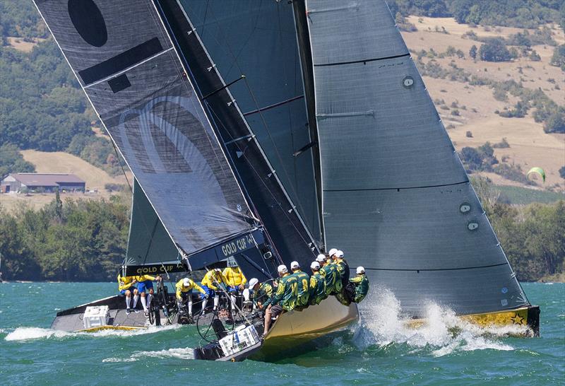 2022 SSL Gold Cup - very competitive racing with Australia and Brazil photo copyright John Curnow taken at Cercle de la Voile de Grandson and featuring the SSL47 class