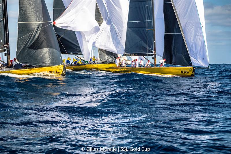 SSL Gold Cup 1/8 Finals Fleet 2, Race 3 - photo finish - photo © Gilles Morelle / SSL Gold Cup