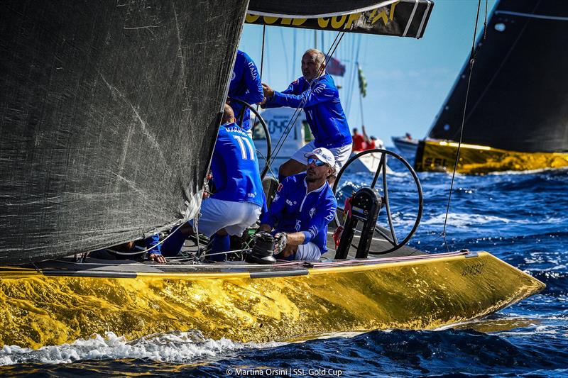 SSL Gold Cup Grand Final: Vasco Vascotto photo copyright Martina Orsini / SSL Gold Cup taken at Real Federación Canaria de Vela and featuring the SSL47 class