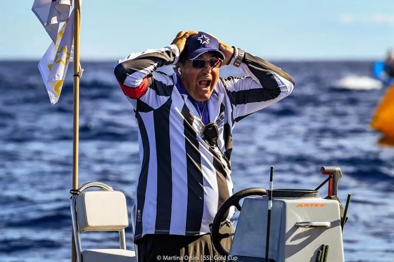 A sad day for IJs photo copyright Martina Orsini / SSL Gold Cup taken at Real Federación Canaria de Vela and featuring the SSL47 class